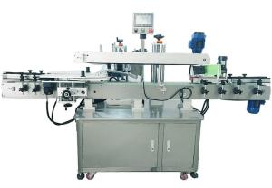 China Automatic Pharmaceutical Labeling Machine Glass Square Bottle Label Applicator on sale