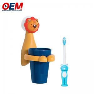 Customized Toothbrush Holder Baby Wall Mounted Toothbrush Cup Toothbrush Mouthwash Cup Cartoon Cute Tooth Cup Holder