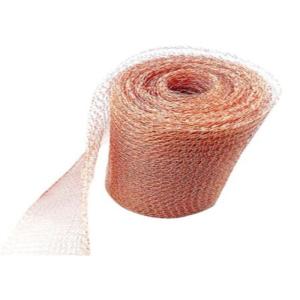 China 250mm Width Copper Mesh Cloth Roll Insulate Noise Use wholesale