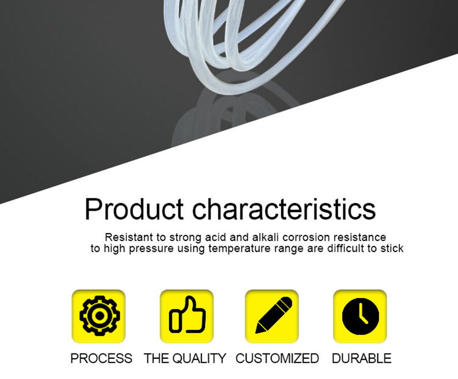 Wholesale Stock Machine Method Molding 4mm ptfe tubing Flexible Extruded for Medical Applications ptfe tubing fittings