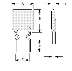 RF30-185 30V 1.85A Polymer Pptc Resettable Fuse With UL For Router