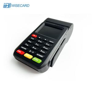 China Contactless Stripe Mobile Pos Terminal Linux Os 3.7v 2000mah wholesale