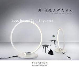 LED Lighting  Round Table Lamp Warm Light Thre Size Aliminum Acrylic