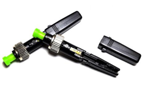 Quality Fast Connector Plastic FC/UPC APC FTTH Fiber Optic Adaptor for sale