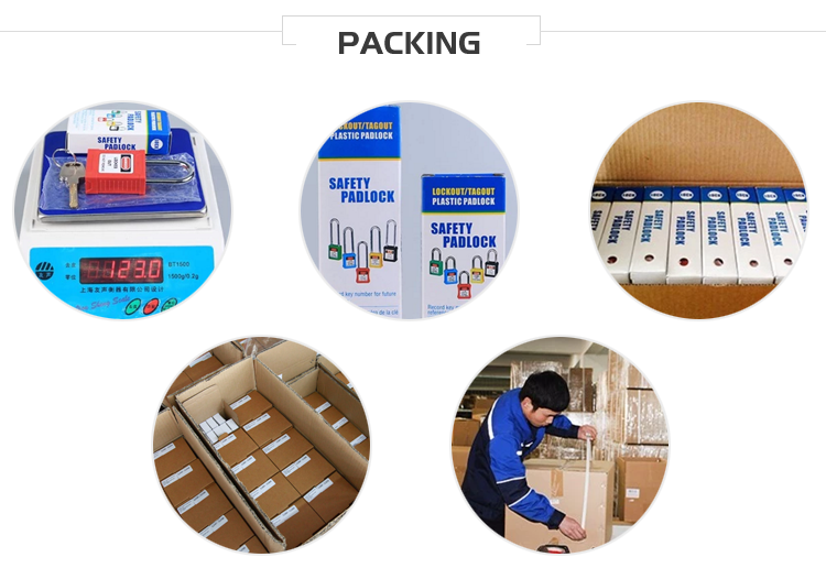 Industrial Use Gate Valve Lockout Device With Engineering Plastic Nylon PC Material