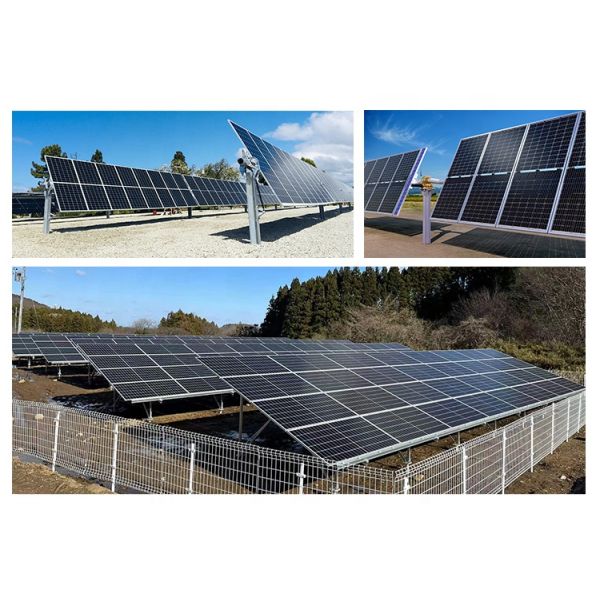 Solar Panel Set up Cost N-type TopCon 590w Solar Panels Manufacturing Machine Solar Pv Panel Ground Mounting Brackets Structure