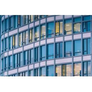 China Sleek Thermal Insulation Curtain Wall Commercial Building Adjust The Light wholesale