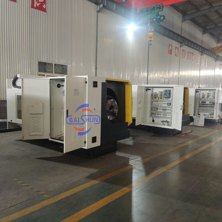 Large Oil Pipe Processing Automatic Horizontal Pipe Thread Lathe Pipe Threading Machine