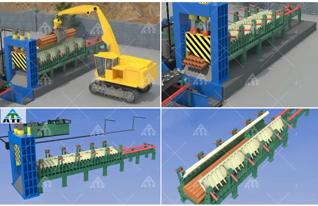 39 Mm Hydraulic Shear Metal Metal Scrap Gantry Shear Cutting Machine