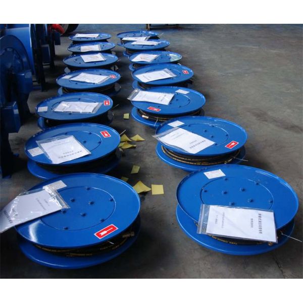 Flexible Retractable Garden Hose Reel 3/8" 1/2" 3/4" Hose Diameter 25m