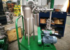 China Pulse Jet Bag Filter System / Lube Oil Filter High Efficiency Enclosed Operation wholesale