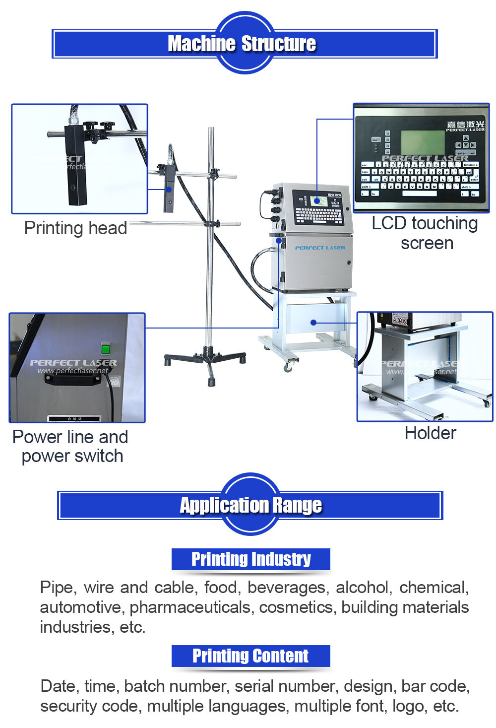 Automatic Ink Viscosity Control System 120W 384 M / Min Printing Speed