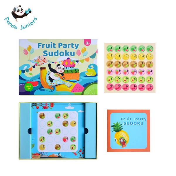 Quality En71 Testing Exercise Intelligence Sudoku Puzzle Toys Sudoku Magnetic Travel Game for sale