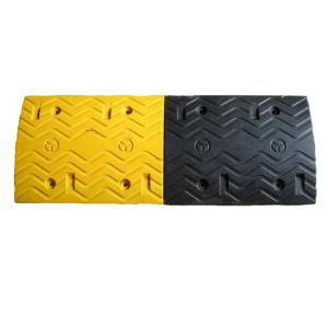 China crush-resistant rubber speed hump on road wholesale
