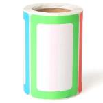 Moisture Proof BOPP Self Adhesive Name Labels Offset CMY Printing