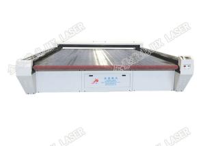 China Large size Banner Flag Laser Automatic Fabric Cutter With CCD Camera wholesale