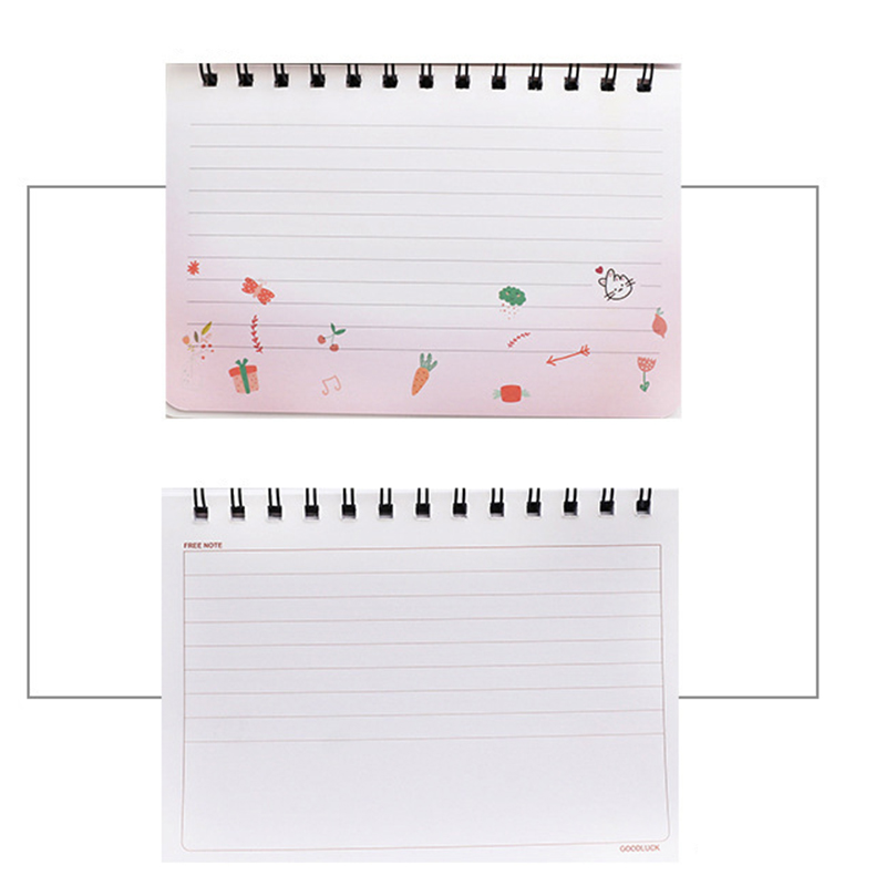 58 Sheets Spiral Bound Wide Ruled Notebook , thick paper spiral notebook