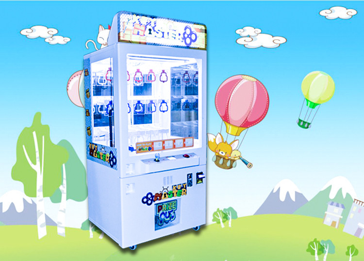 Golden Key Prize Vending Gift Vending Machine Coin Operated With Bill Acceptor