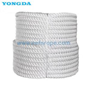 China 3 Strand Polyester Polypropylene Rope Hawser Laid Dual Fibre 6mm wholesale