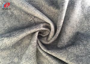 China Customized Color Sofa Cover Grey Velvet Upholstery Fabric For Furniture wholesale