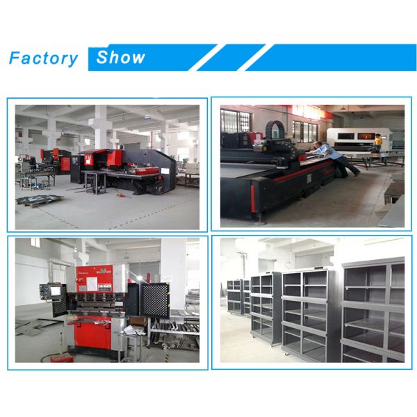 LED Display Dry Cabinet For Electronic Components 160L Medium 20% - 60%RH Humidity