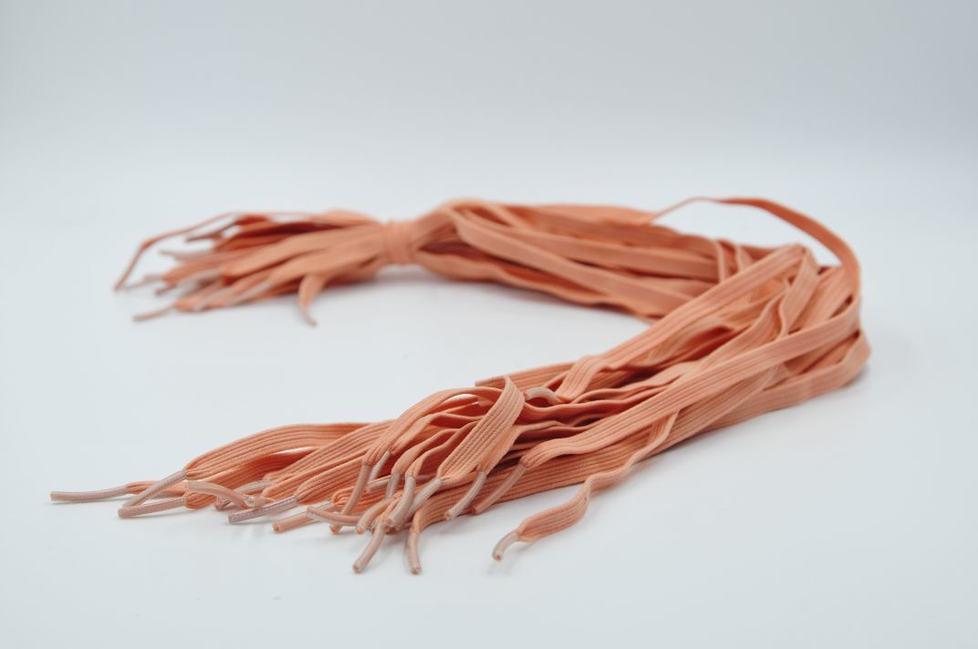 Oxygen Mask Elastic Strap Braided Elastic Rope Latex Free For Adult