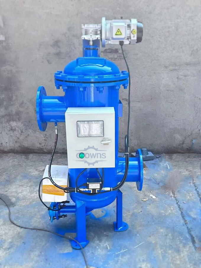 Sewage Disposal Stainless Steel Self Cleaning Water Filter Automatic Pressure Screen Filter for Paper Industry