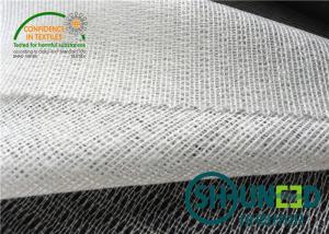 China Raschel Brush Weft Insert Fusible Interlining b6000 For Overcoats wholesale