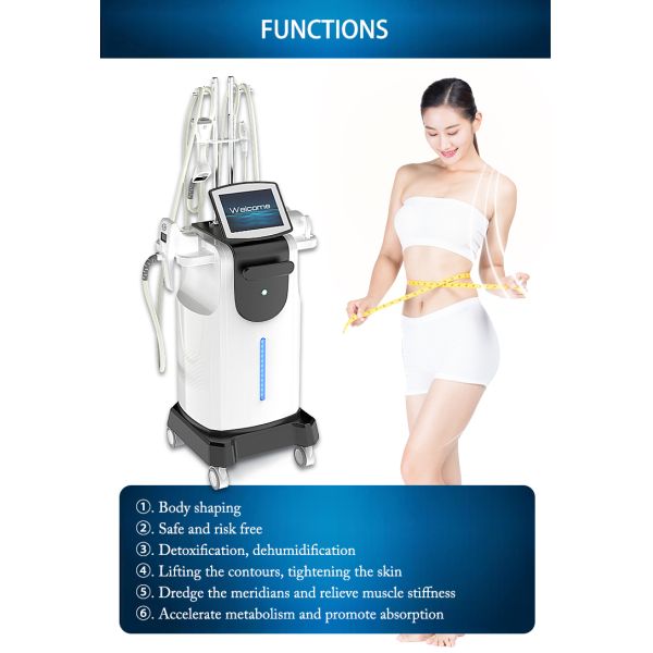Body Sculpting Slimming Machine Fat Burning Laser Vacuum Cavitation Device