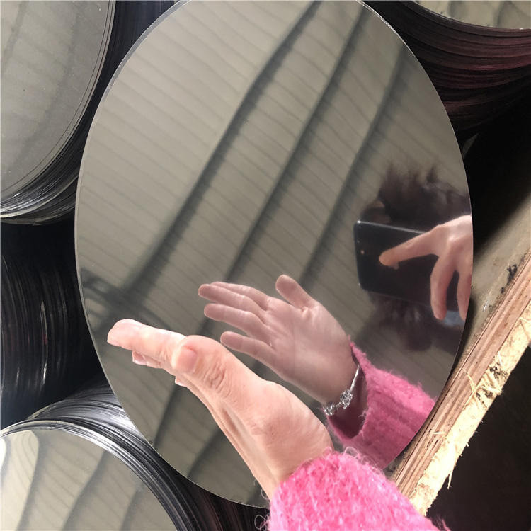 No.4 Finished Stainless Steel Disc Width 30mm Stainless Steel Circle Plate