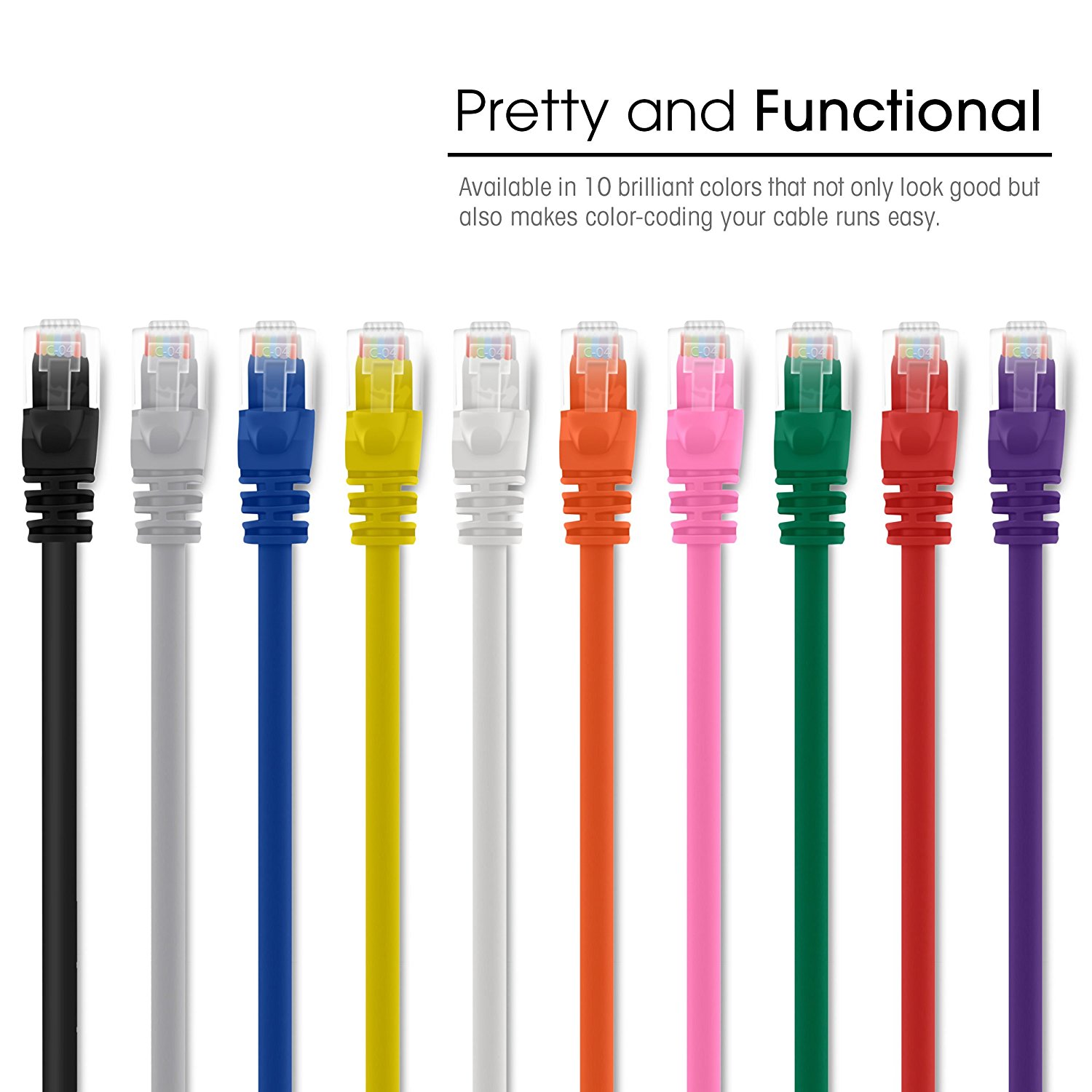 26Awg Cat5e 4 Pair Cat5 Cat6 Network Cable Shielded 25ft Customized