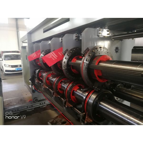 Flexo Ink Printer Slotter Machine For Cardboard