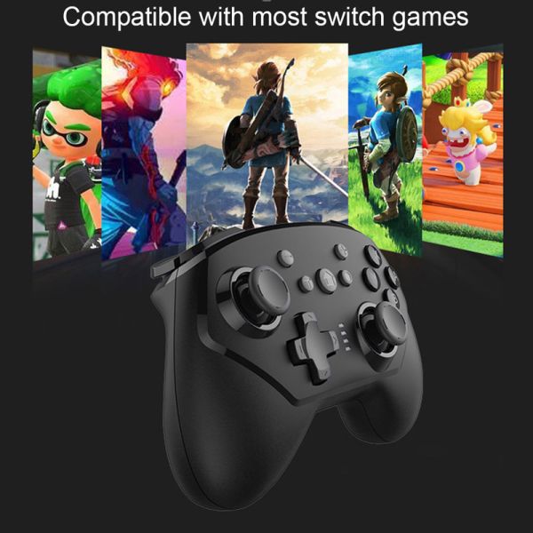 Bluetooth Wireless gamepad Controller for Nintend Switch Pro With Axis & Vibration Switch Lite Joystick