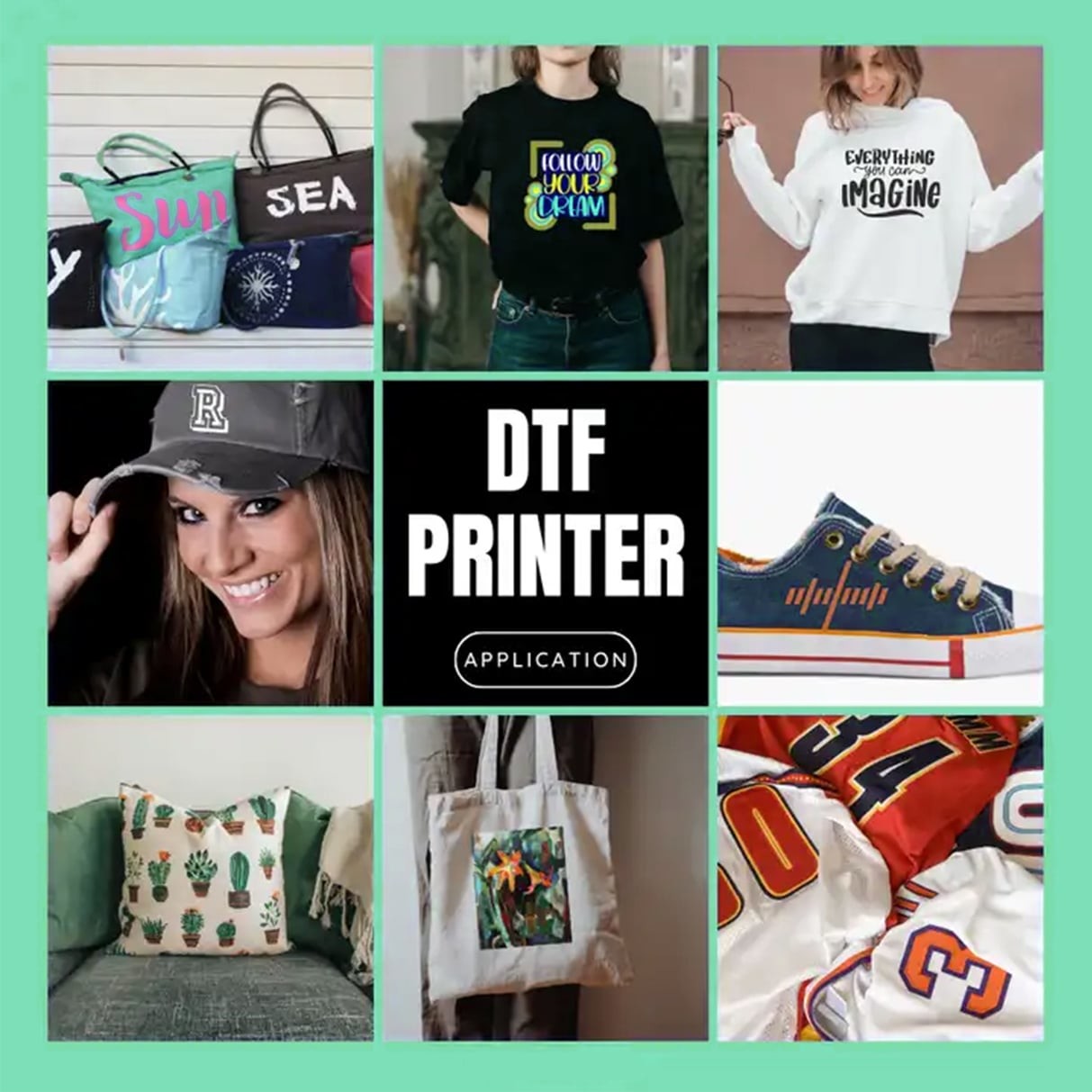 Pigment Ink A3 DTF Printer XP600 DTF PET Film Printer T Shirt Printing Machine