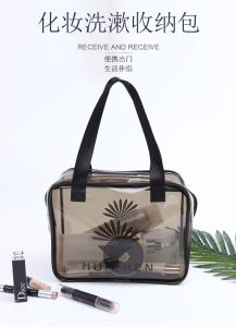 China High Durability Waterproof Cosmetic Bag With Heat Transfer Printing Surface wholesale