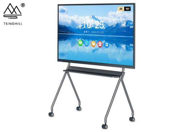 Quality 4k Resolution Interactive Digital Blackboard With 350cd/M2 Brightness for sale