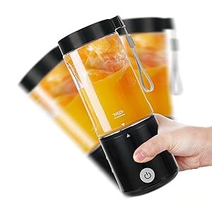 Portable and Safe Mulli Blender with Six Blades for Grinding Blending and More Braising Cups