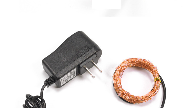 Remote Control Copper Wire Lights String 240V UL558 Listed With 2M Cable