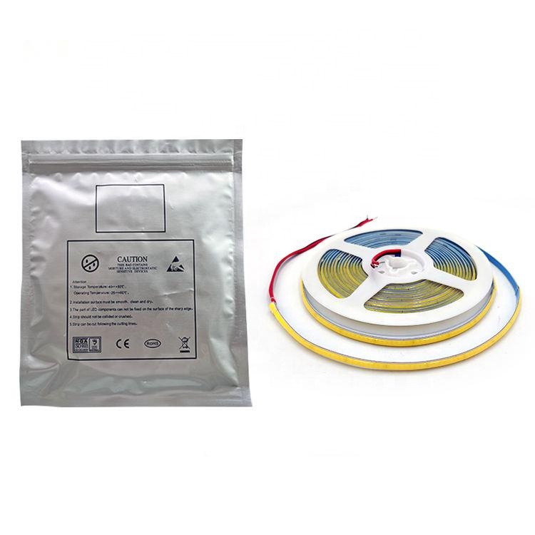 COB LED Strip DC24V CRI90 312LEDs/m IP33 IP40 IP44 with Stable 10m Full Lighting
