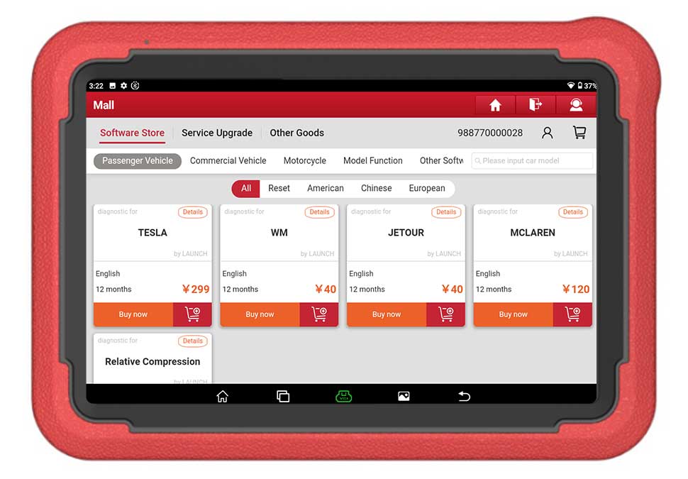 Launch X-431 PROS V5.0 Diagnostic Tool 