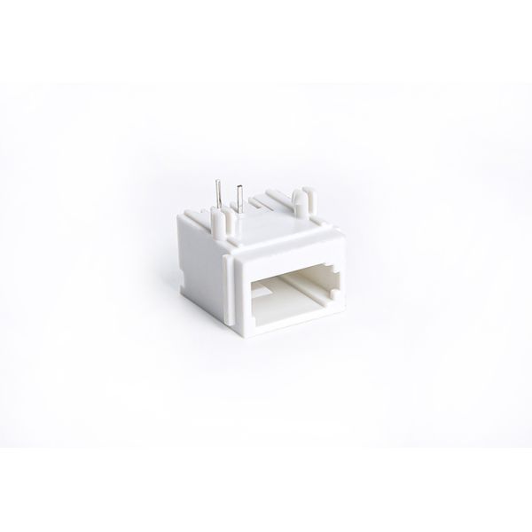 UK Telephone Modular RJ11 PCB Jack With High Insulation Resistance