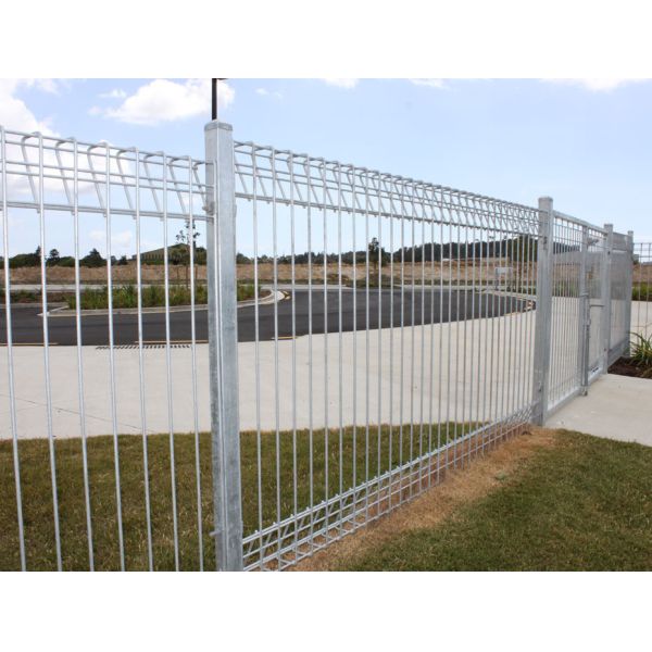 Decorative Triangle Bending BRC Park 5mm Roll Top Mesh Fencing