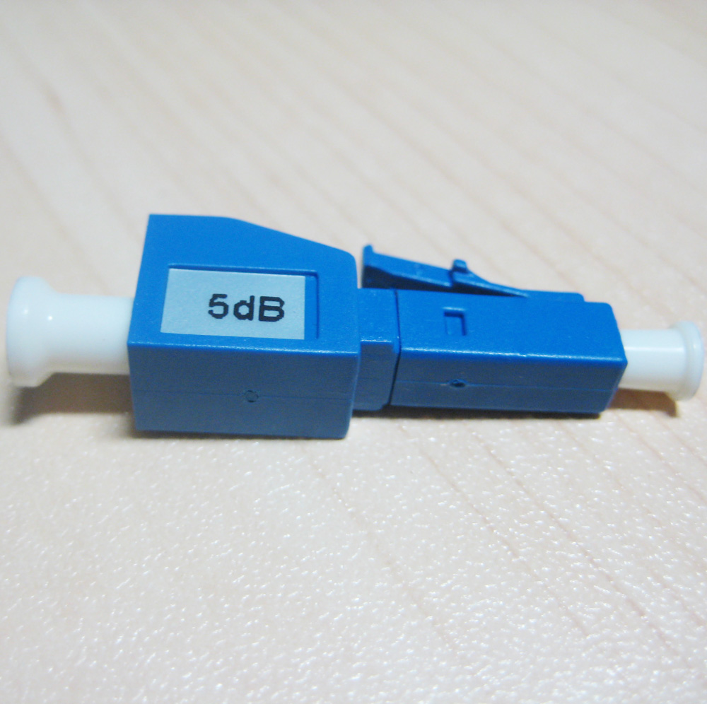 5dB Singlemode SM LC/UPC Fiber Optic Attenuator Fast Connector