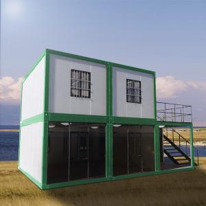 China Double Layer Prefabricated Container House Fabricated Portable Apartment wholesale
