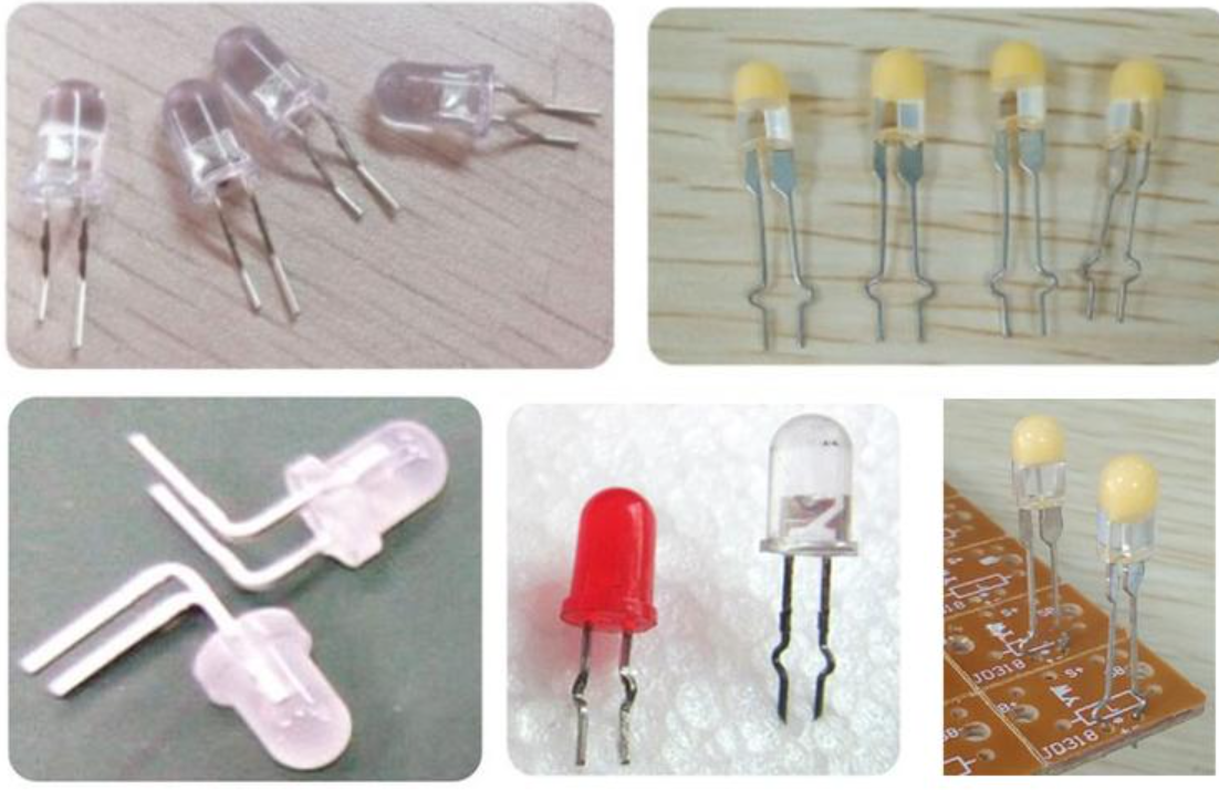 Automatic LED Lead Forming Machine With LED Polarity Detection