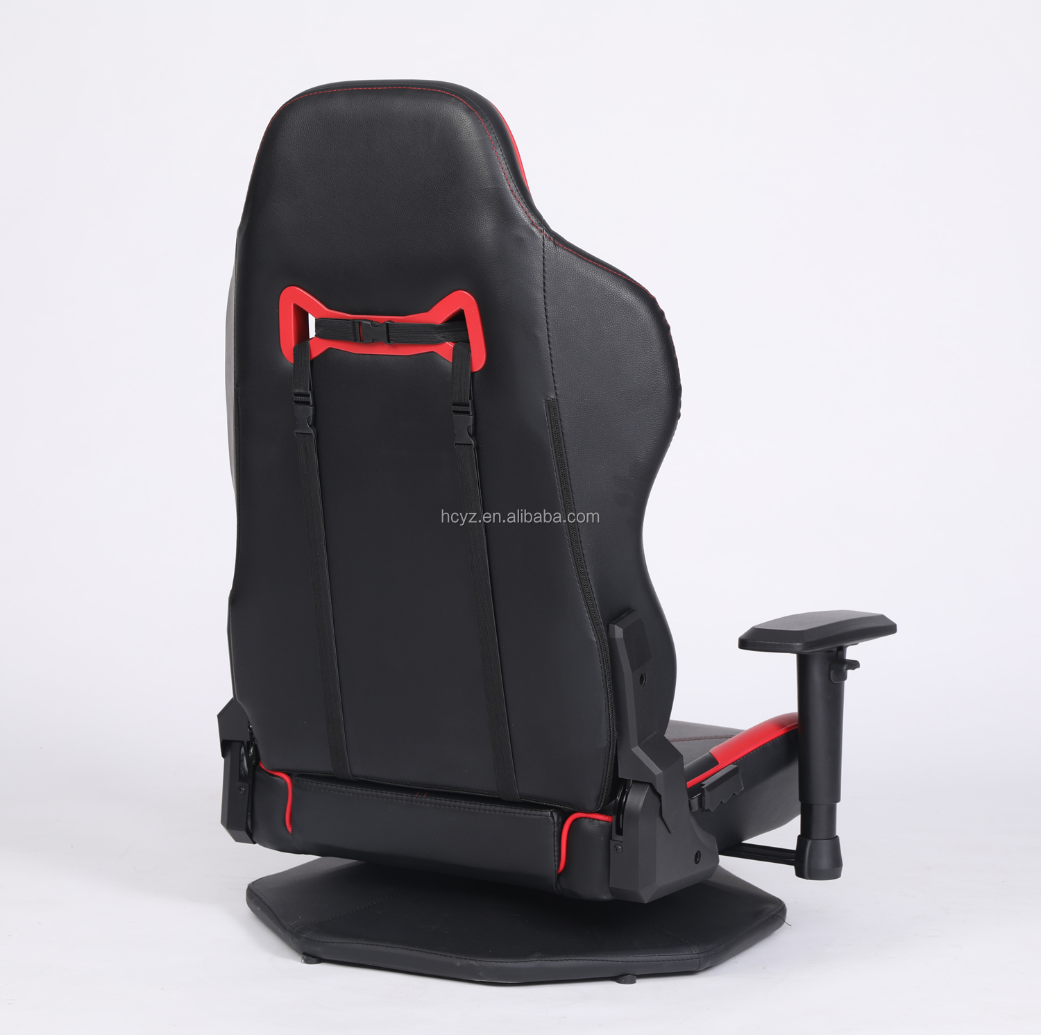 Synthetic Leather Computer Gaming Chair Without Foot Fixed Chassis Rotating Esports Chair