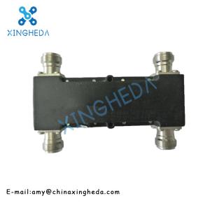 China RF 2 in 2 out wide band DIN Connector Hybrid 3dB Bridge Coupler Combiner on sale