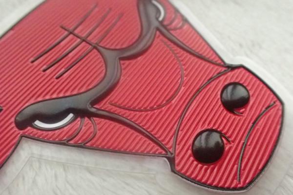 Quality Eco - Friendly Custom Clothing Patches Soft TPU 3D Screen Printing High Frequency Embossed Logo for sale
