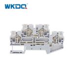JSTTB 4 Spring Terminal Block Connector Grey Color High Grade Two Conductors