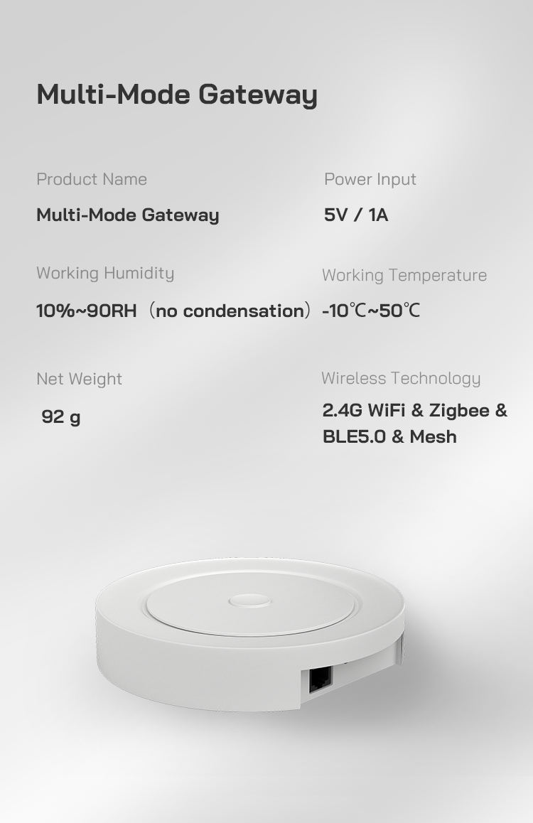 Homelife Tuya Multimode Gateway 1920x1080 APP Control Waterproof